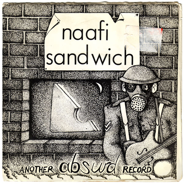 ampnoise records Naafi Sandwich -- Slice 1 b/w Slice 2