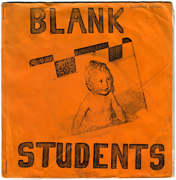 ampnoise records Blank Students -- We Are Natives b/w I Want To Be Happy