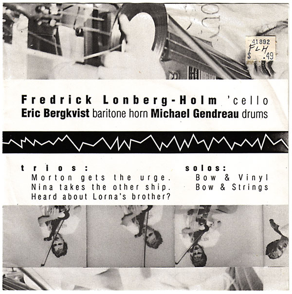 ampnoise records Fredrick Lonberg-Holm -- trios/solos