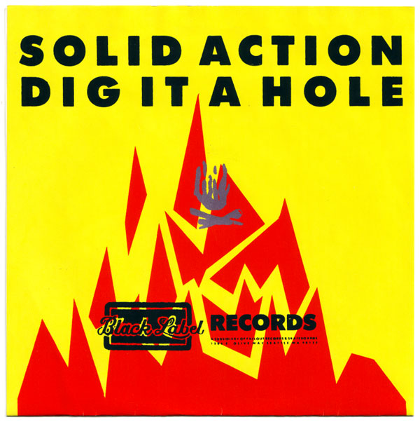 U-Men -- Solid Action b/w Dig It A Hole
